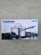 Cuisinart 3 Qt Saucepan W/ Lid Professional Series Stainless Steel Cookware pot