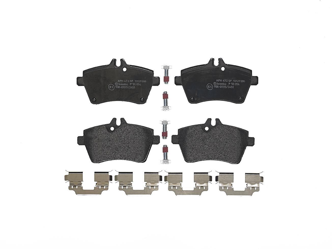 Für BREMBO P 50 054 Brake Pad Set, Disc Brake - Bild 9