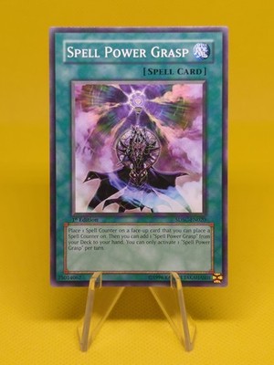 Yugioh - Spell Power Grasp (SDSC-EN020) - Common 1st Edition