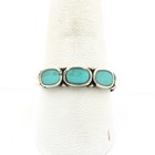 Southwest Sterling Turquoise Lapis Lazuli Amber 6.75-11.75 Ring Lot of 5 S5650-4 — photo 7