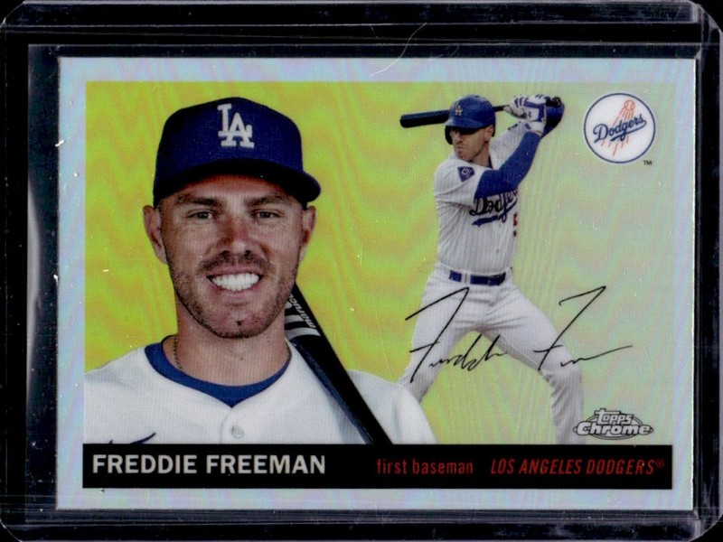 2025 Topps Chrome Platinum Freddie Freeman Refractor #79 Dodgers