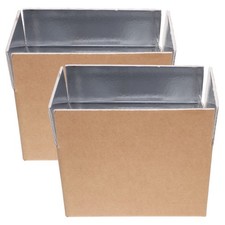 2 Pcs Small Shipping Boxes Thermal Insulation Dry Ice Insulated for Cold