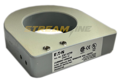Eaton C311CT9 Zero Sequence Control Transformer, 500:1 Ratio, 2.5'' Dia Window