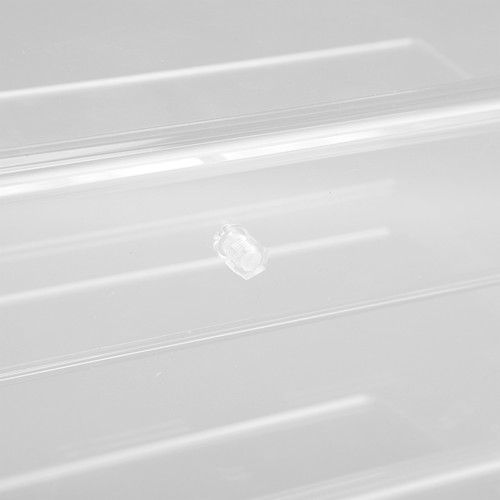 Keyboard Mouse Storage Rack 3 Tier Acrylic Transparent Keyboard Mouse Holder NEW - Afbeelding 8 van 12
