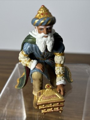 Retired Schleich Germany Wisemen Melchior Replacement Figurine Nativity Manger