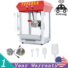 Movie Theater Popcorn Machine 6oz Kettle Vintage Countertop Popper Popcorn Maker