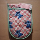 Stitch Pink Double Oven Glove