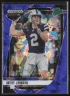 2025 Panini Prizm Draft Picks Football Blue Ice Avery Johnson #29