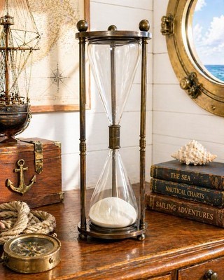 Rare!  Vintage Restoration Hardware Hourglass 21  Tall