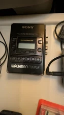 Sony AM FM Cassette Walkman WM-F2081 for sale works! 