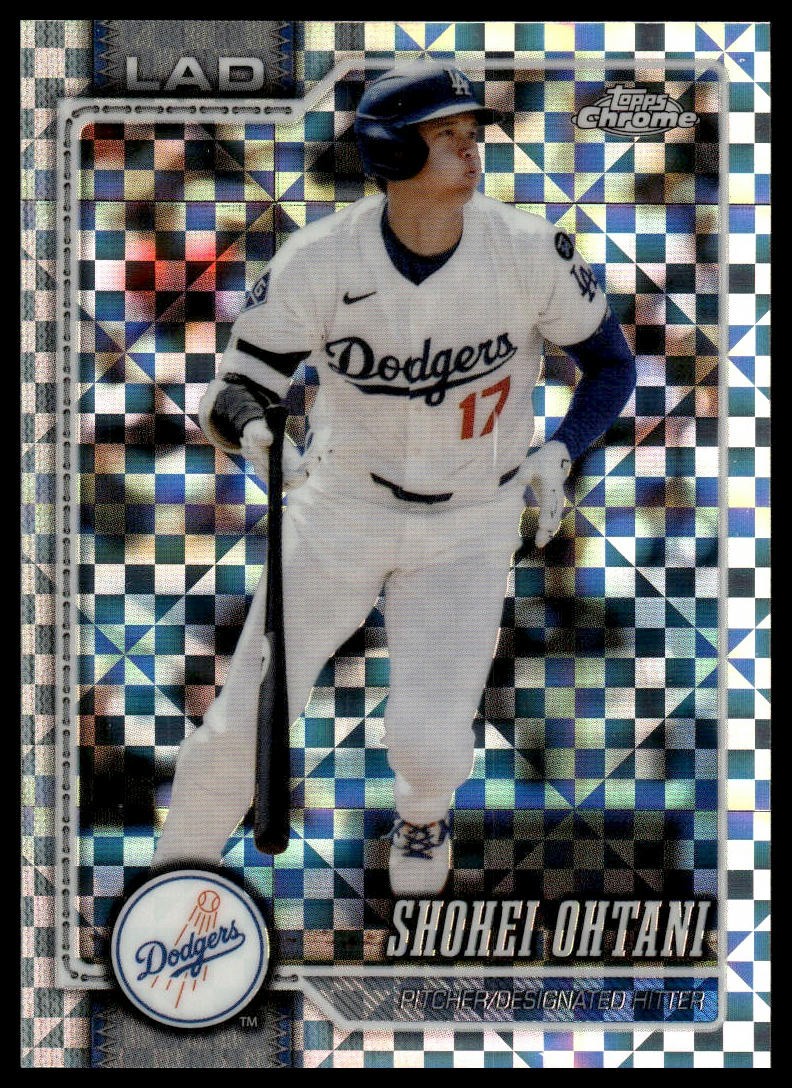 2026 Topps Chrome #1 Shohei Ohtani X-Fractors