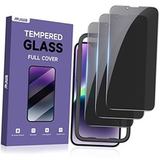 Privacy Screen Protector for iPhone 13/13 Pro/14/16e-6.1 Inch Privacy 3-Pack