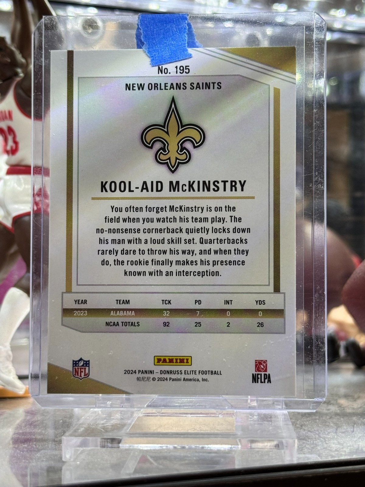 2024 Panini Donruss Elite - Rookies Kool-Aid McKinstry #195 Pink (RC)