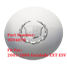 Wheel Hub Center Cap Polished Chrome 2003-2006 For Escalade Esv Ext 9594878 Wheel Hub Center Cap Polished Chrome 2003-2006 For Escalade Esv Ext 9594878