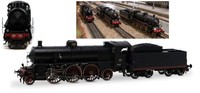 Rivarossi Fs Steam Locomotive Gr 685 1St Series Small Lamps Ep.Iii-Iva 1:87