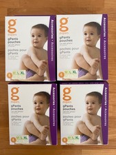 Lot of 4 NEW gDiapers gPants Pouches 6 Pack M/L/XL Replacement Pouches Discontin