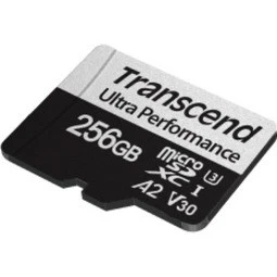 Transcend TS256GUSD340S 256gb Microsd W/ Adapter Uhsi U3 A2 Ultra Performance - Image 2 of 3