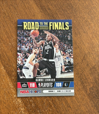 Kawhi Leonard 2021-22 NBA Hoops Road to Finals #22 Clippers Spurs Raptors /2021