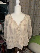 Velvet by Graham & Spencer Womens XS Ivory Re...