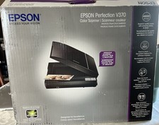 Epson Perfection V370 Photo Slide Film Scanner 4800dpi USB 48-Bit LED