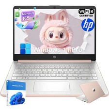 2025 HP 14 Student Laptop,Intel Processor N150,UpTo 16GB 384GB Office 365 +W11p