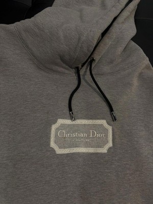 Christian Dior Couture グレー パーカー Size L - Dior Couture Hooded Sweatshirt Grey | eBay