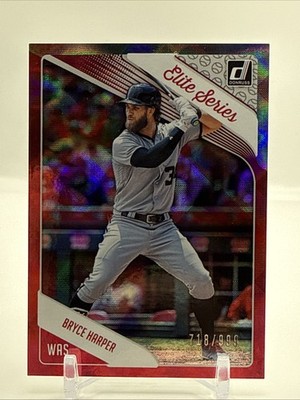 Bryce Harper Donruss 2018 Elite Series #d /999 #ES3