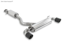 Milltek Sportauspuffanlage ab OPF Toyota Yaris GR XP21 je 115mm rund Carbon