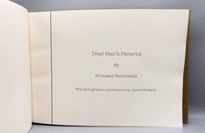 Dead Man's Patterns Hormazd Narielwalla 2008 Limited Ed 100 Savile Row Art Book