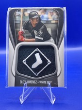 Eloy Jimenez 2020 Topps #JJSP-EJ Jumbo Jersey Sleeve Patch