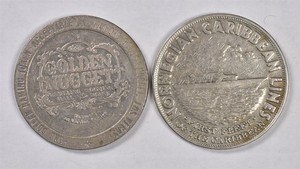 Golden Nugget & Norwegian Caribbean Lines Casino - 2 Token Lot 