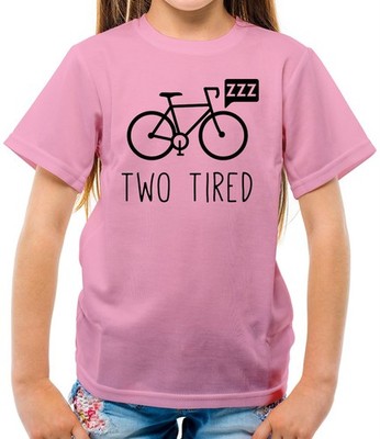 Zwei müde Fahrräder - Kinder T-Shirt - Fahrrad Biker Radfahrer Radsport lustig