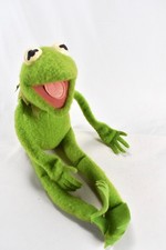 Vintage 1976 Fisher Price 850 Kermit the Frog 18  Stuffed Plush Doll Jim Henson
