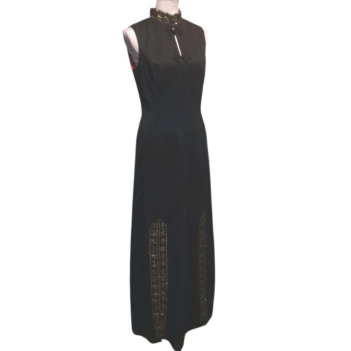 Black Regular 1970s Vintage Dresses for Women for sale | eBay