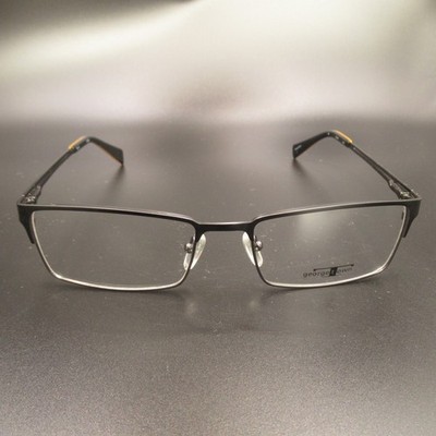 Georgetown Eye Q GTN787 Men's Black Semi-Rimless Eyeglass Frames 140mm