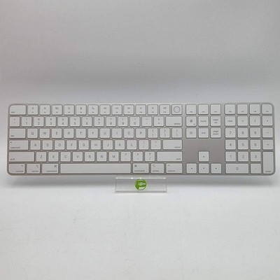 Apple Magic Keyboard 2 with Touch ID and Numeric Keypad A2520 White