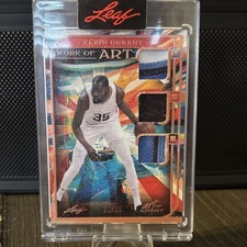 Leaf Art of Sport - Kevin Durant Work of Art #WA-20 (Memorabilia, Insert)