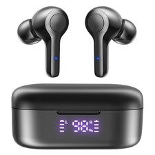 Bluetooth 5.3 Wireless Earbuds,Deep Bass Loud Sound Clear Call Noise Cancelli...