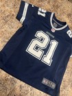 Nike NFL Dallas Cowboys Ezekiel Elliott #21 Boys Jersey Size 7 Navy — photo 7