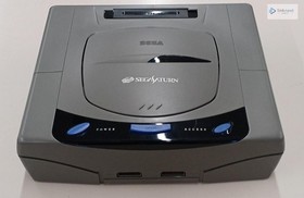 SEGA HST-3200 Saturn Console Early Model - 2 Controllers, Cables, Memory