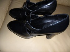 Elegante Pumps Gr.38 Echt Leder Absatz 9 cm 