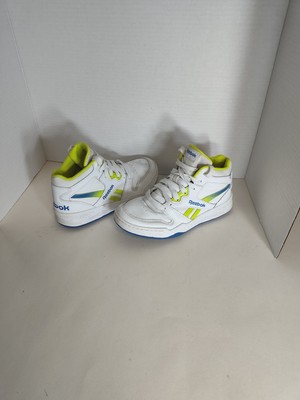 Reebok BB4500 Court Kid's Size 3 Sneaker Basketball Shoes White Trainers 