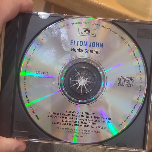 Elton John - Honky Chateau CD - 1990 Polydor 829 249-2 - Picture 15 of 22
