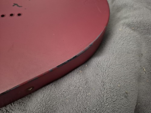 Schecter Omen Electric Guitar Body Red + Bridge - Picture 16 of 21