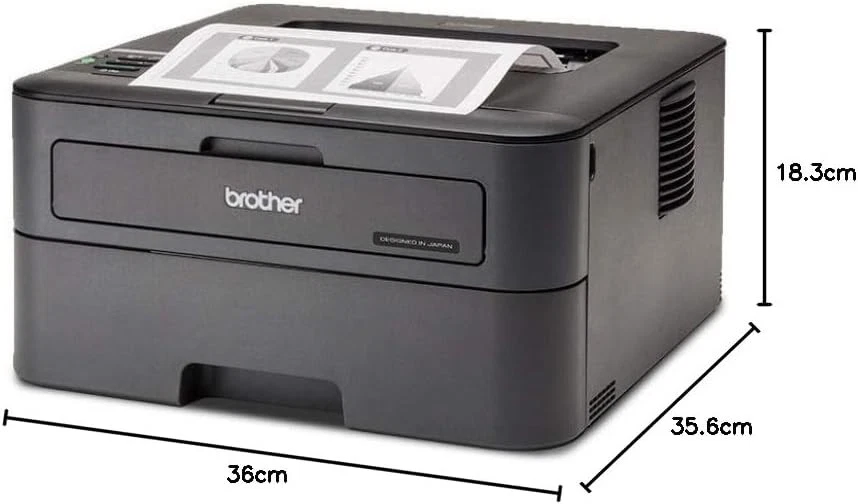 Brother HL-L2365DW A4 Mono Laser Printer Wi-Fi, 2 Sided & Network - Full Toner - Image 2 of 4