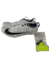 Nike Zoom Superfly Elite 2 Men Size 8.5 White Green Track Spikes FZ9662-100 NEW