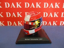 1/5 Modellino Casco Helmet Ferrari M. Schumacher Indianapolis GP USA 2001