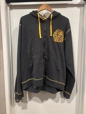 Disney Presents The Lion King The Broadway Musical Zip Up Hoodie Heather Gray XL