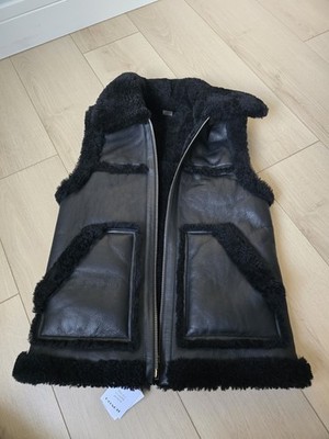 Coach NWT Reversible Shearling Vest Size Medium. Retail 1198.00.