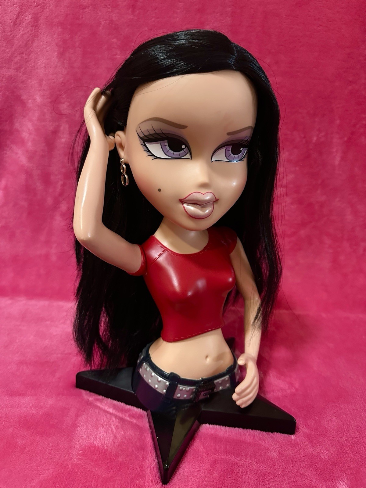 Vintage 2002 MGA BRATZ Forever Diamondz Sharidan Styling Head